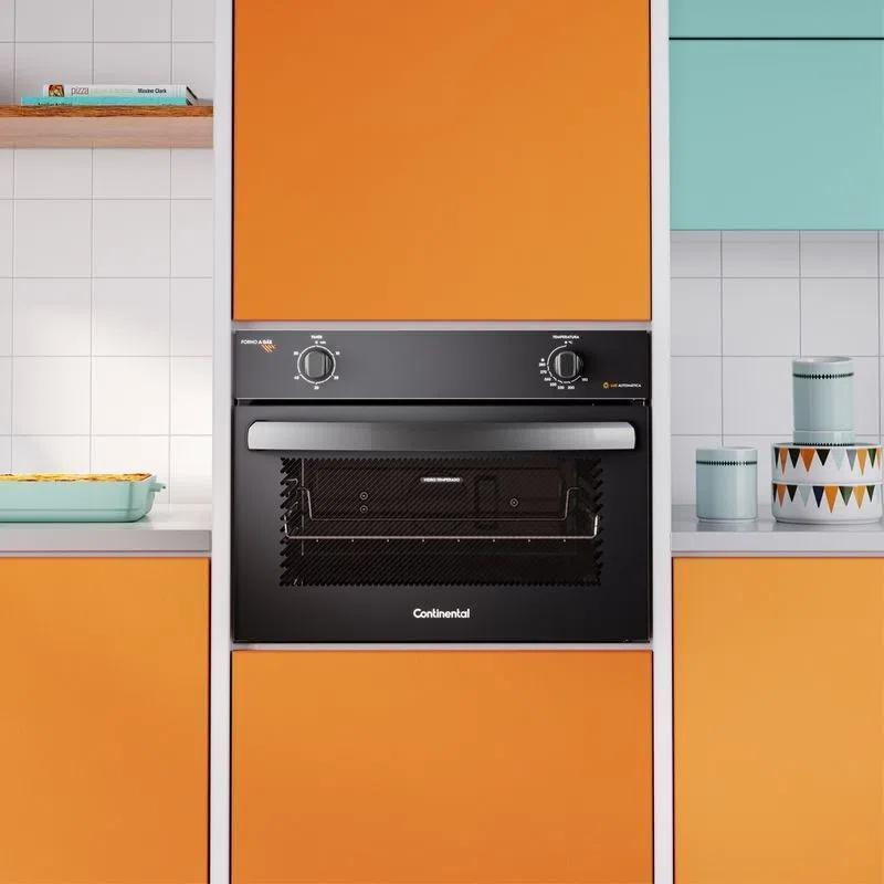 Forno Embutir Gás Continental 50L Com Toplimpafácil (Oc4Gm)