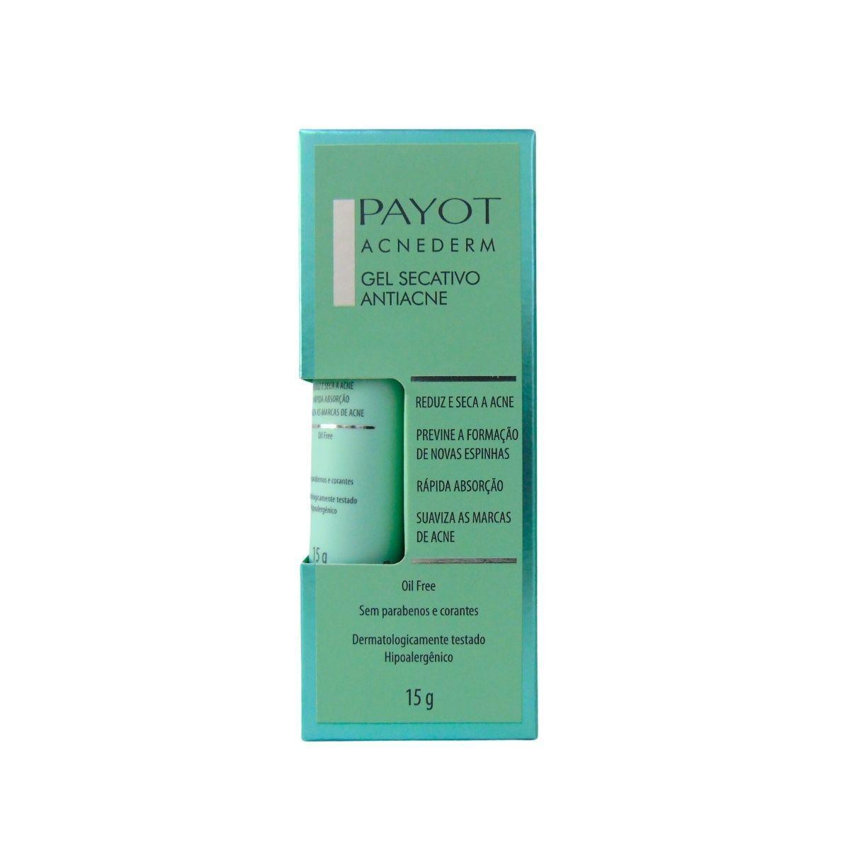 Miniatura Gel Secativo Antiacne Payot Acnederm 15G