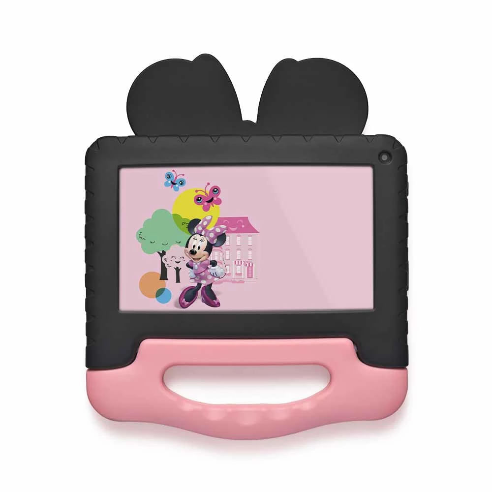 Tablet Multilaser Minnie Mouse 16GB Tela 7" Câmera 2MP NB340 Rosa