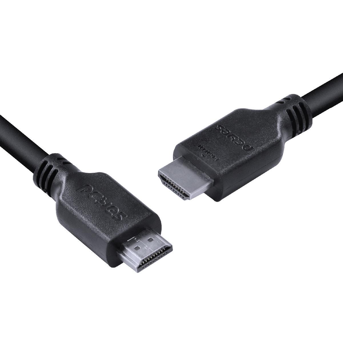 Miniatura Cabo Hdmi 2.0 4K 30Awg Cobre Puro 3 Metros - Phm20-3