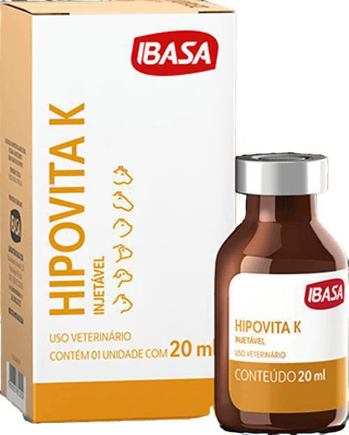 Miniatura Suplemento Hipovita K Injetável Ibasa 20Ml