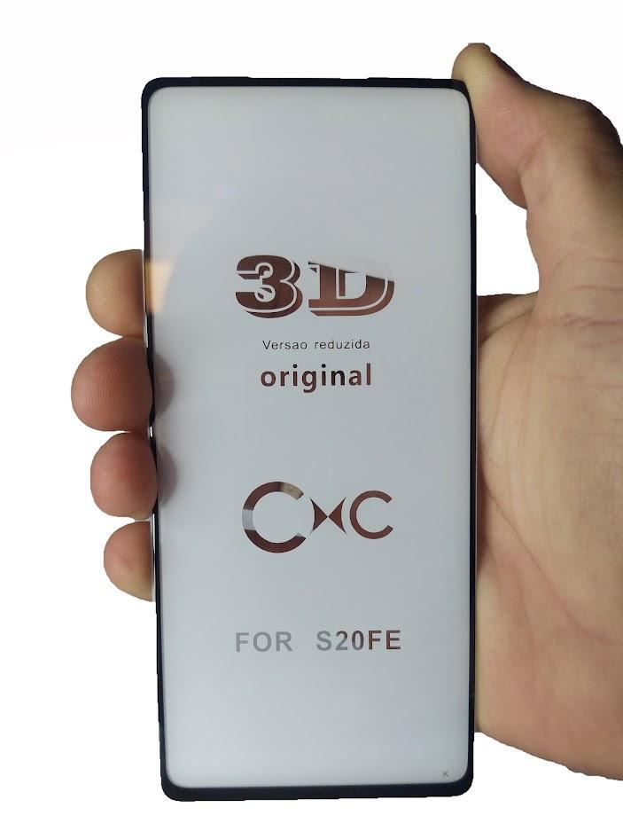 Miniatura Película De Vidro 3D Compatível Samsung S20 Fe Tela De 6.5