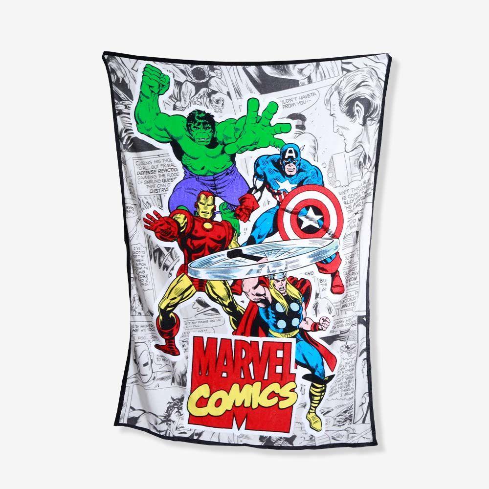 Miniatura Kit Manta Com Balde Marvel Comics