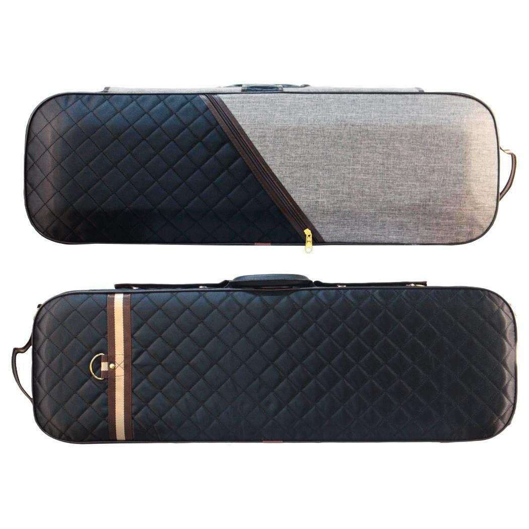 Estojo Orquezz Retangular Luxo Para Violino 4/4 Soft