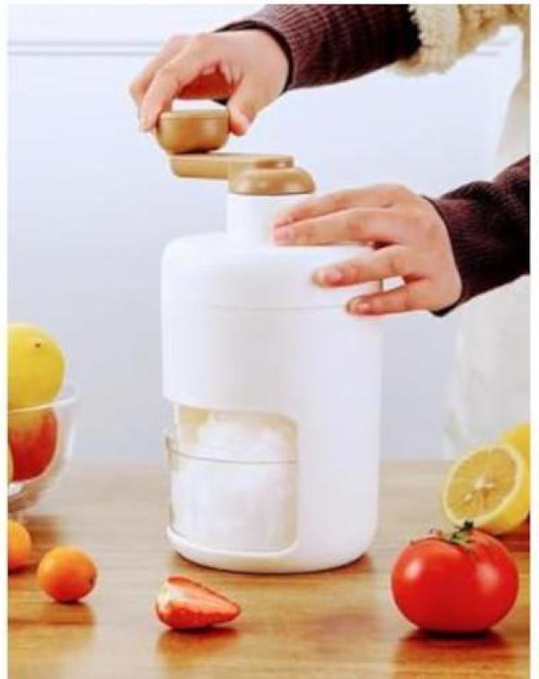 Máquina De Raspadinha De Gelo Triturador Sorvete Manual