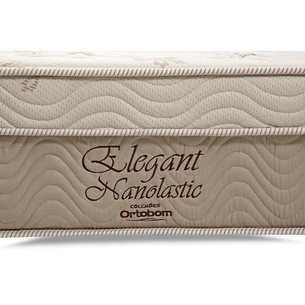 Miniatura Colchão Solteiro Molas Bonnel Nanolastic Elegant Ortopillow (88x188x27) - Ortobom