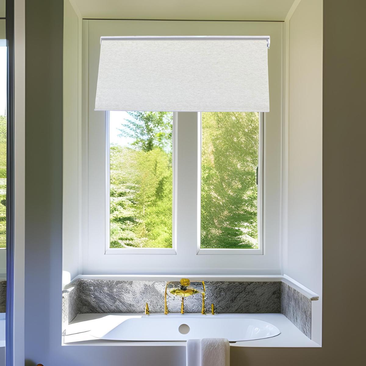 Persiana Rolo Blackout Robust Linho 180 L X 160 A Cm Cobre