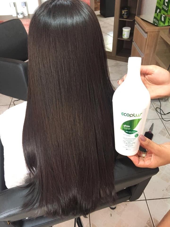 Miniatura Kit Escova Progressiva Argan Ecoplus 4X1L