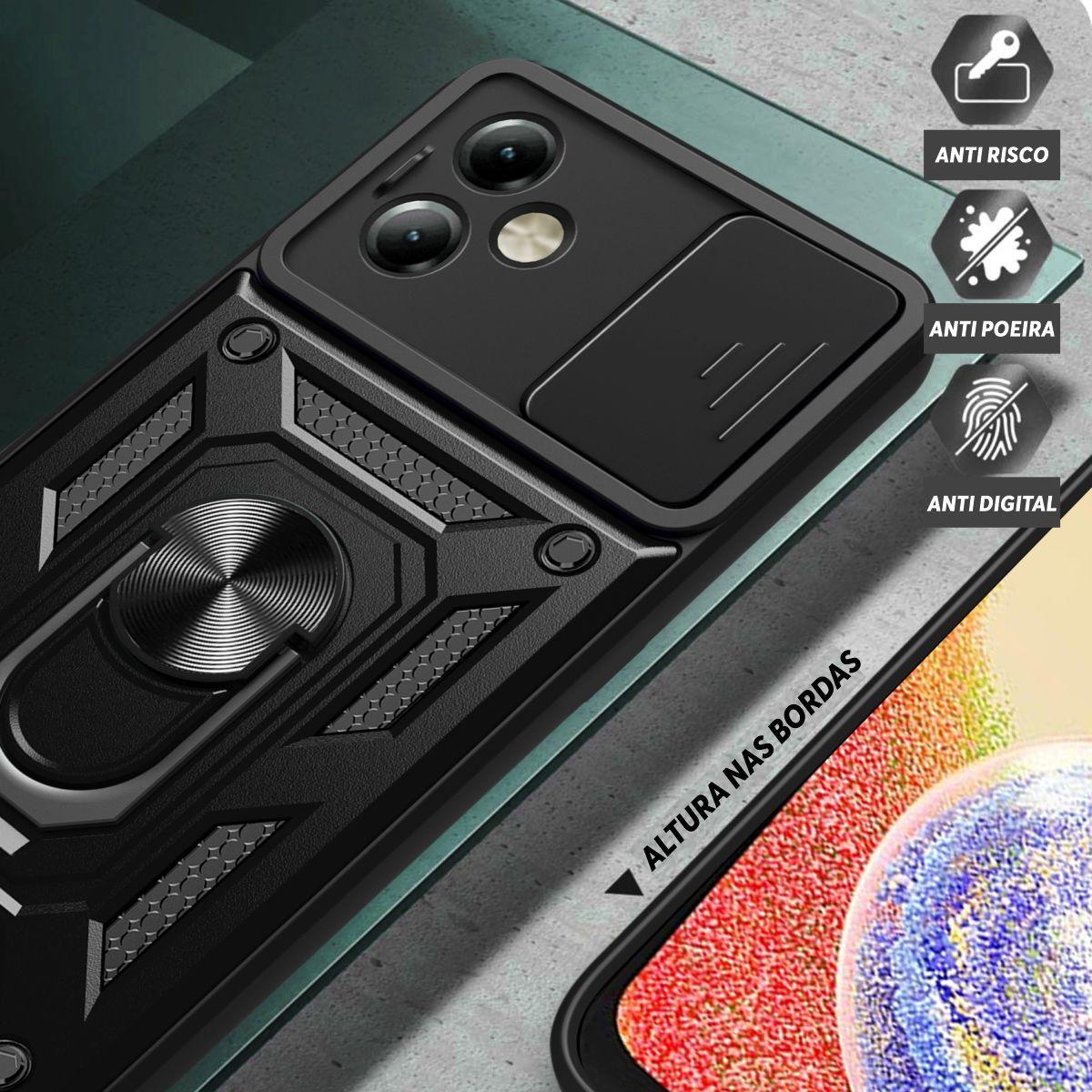 Capa Case para Moto G14 - Resistente Anti Impacto - Preto