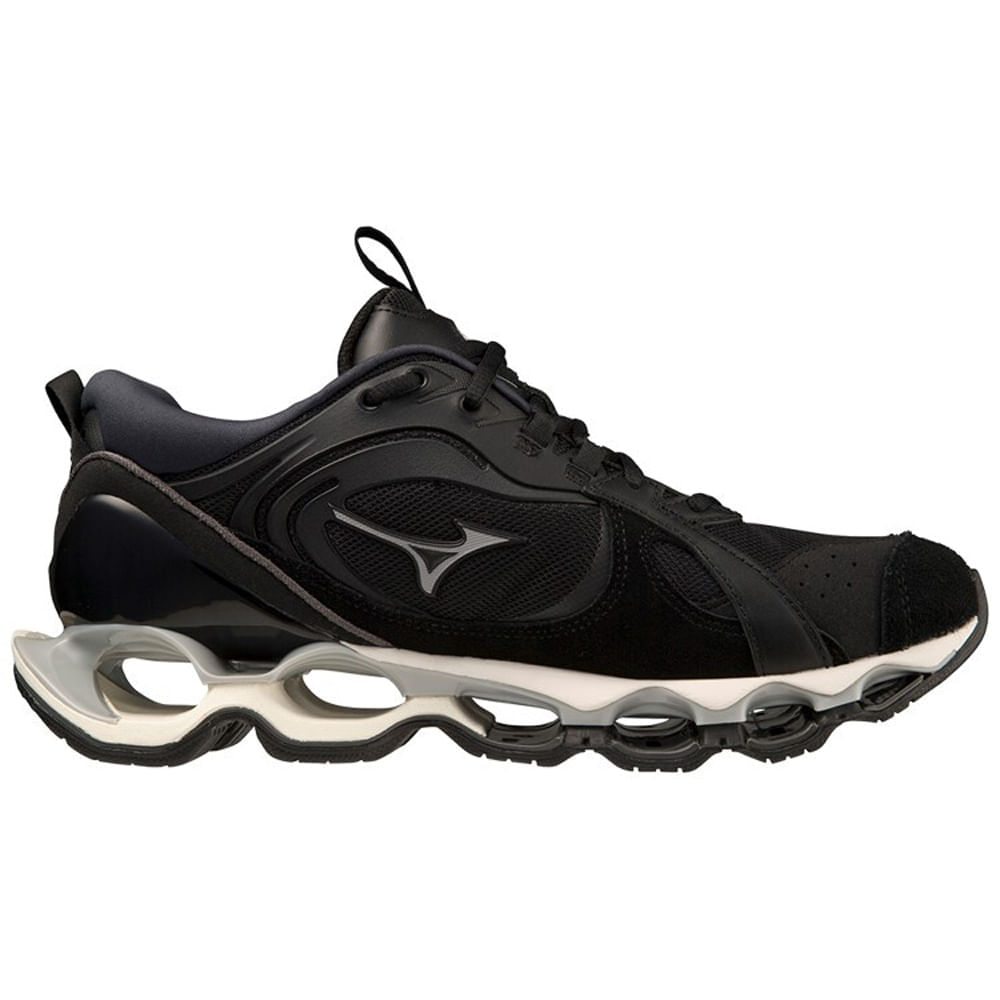Miniatura Tênis Unissex Mizuno Wave Prophecy Beta 2 Preto - 34
