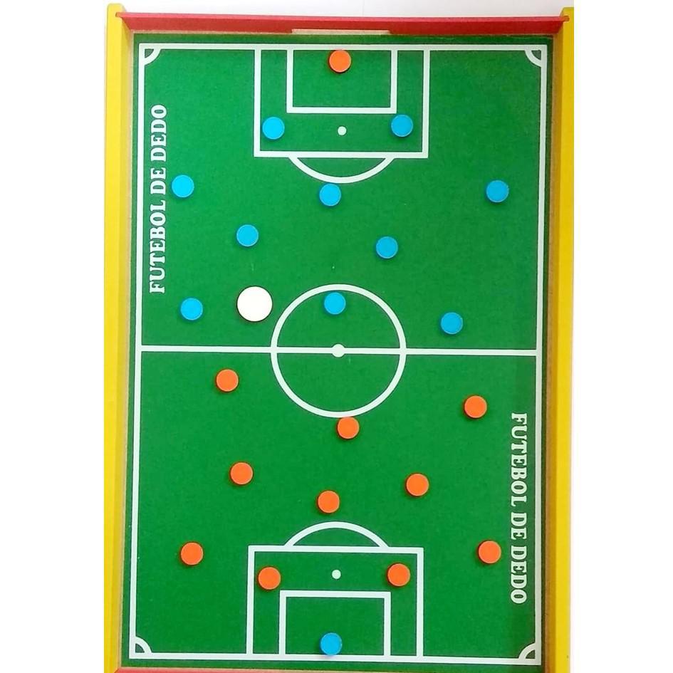 Miniatura Futebol De Dedo Jogo De Tabuleiro Artesanal