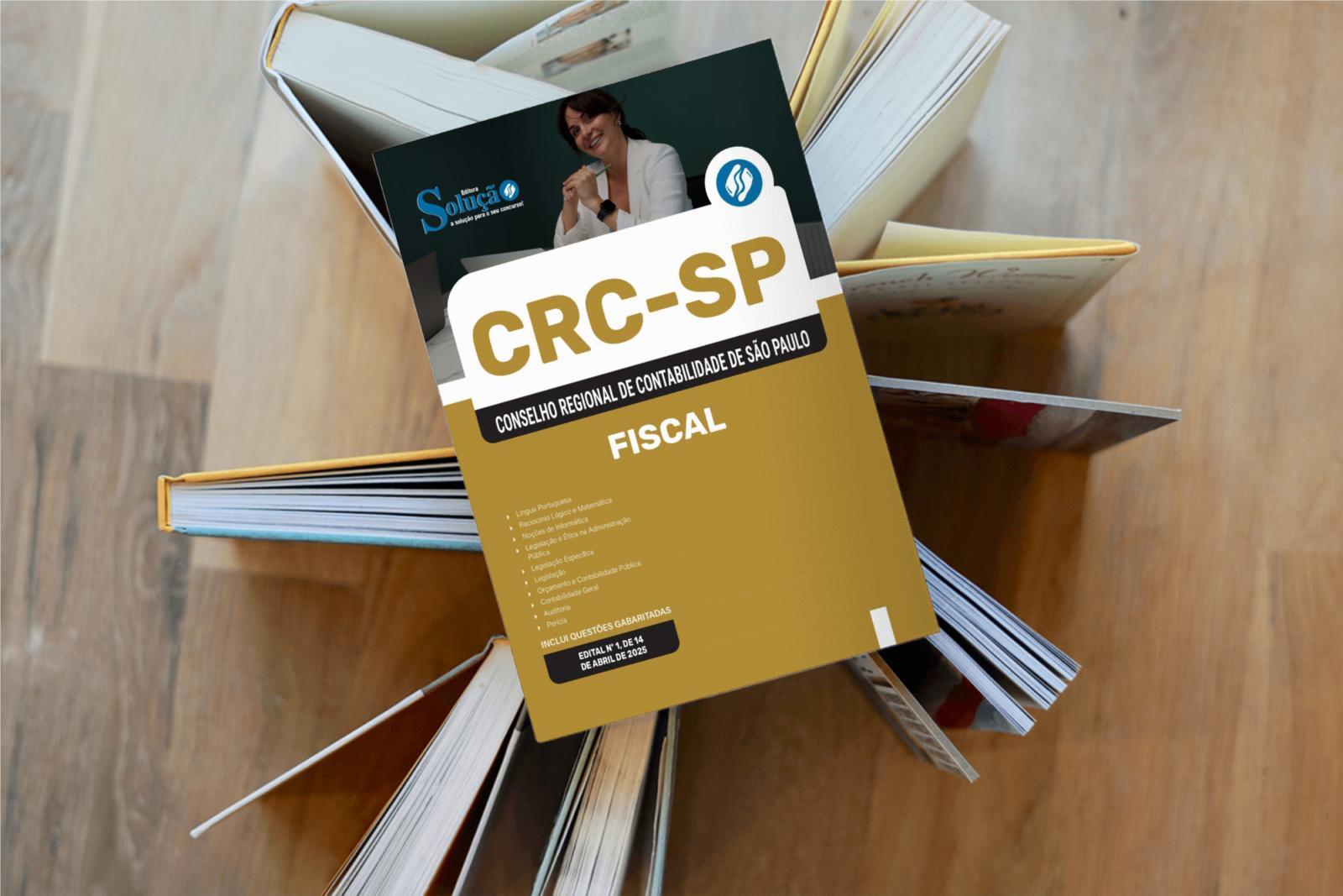 Miniatura Apostila Concurso Crc Sp 2025 - Fiscal