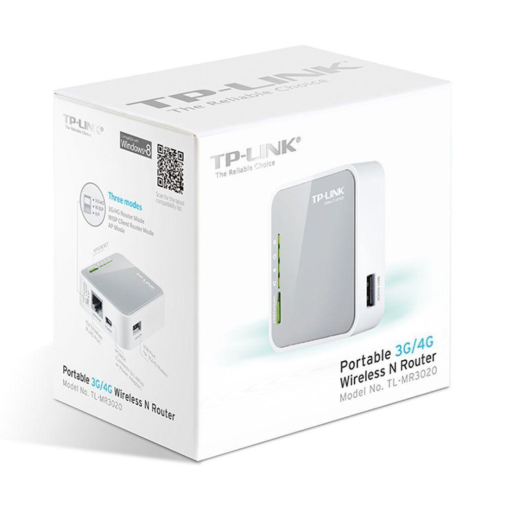 Miniatura Roteador Wireless 3g Tp-link Tl-mr3020 Portatil