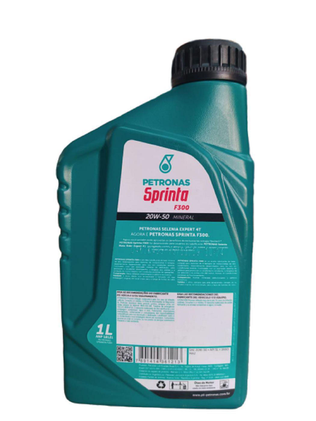 Miniatura Óleo Petronas Sprinta 20W50 Sl Mineral F300 4T Jaso Ma2 1L