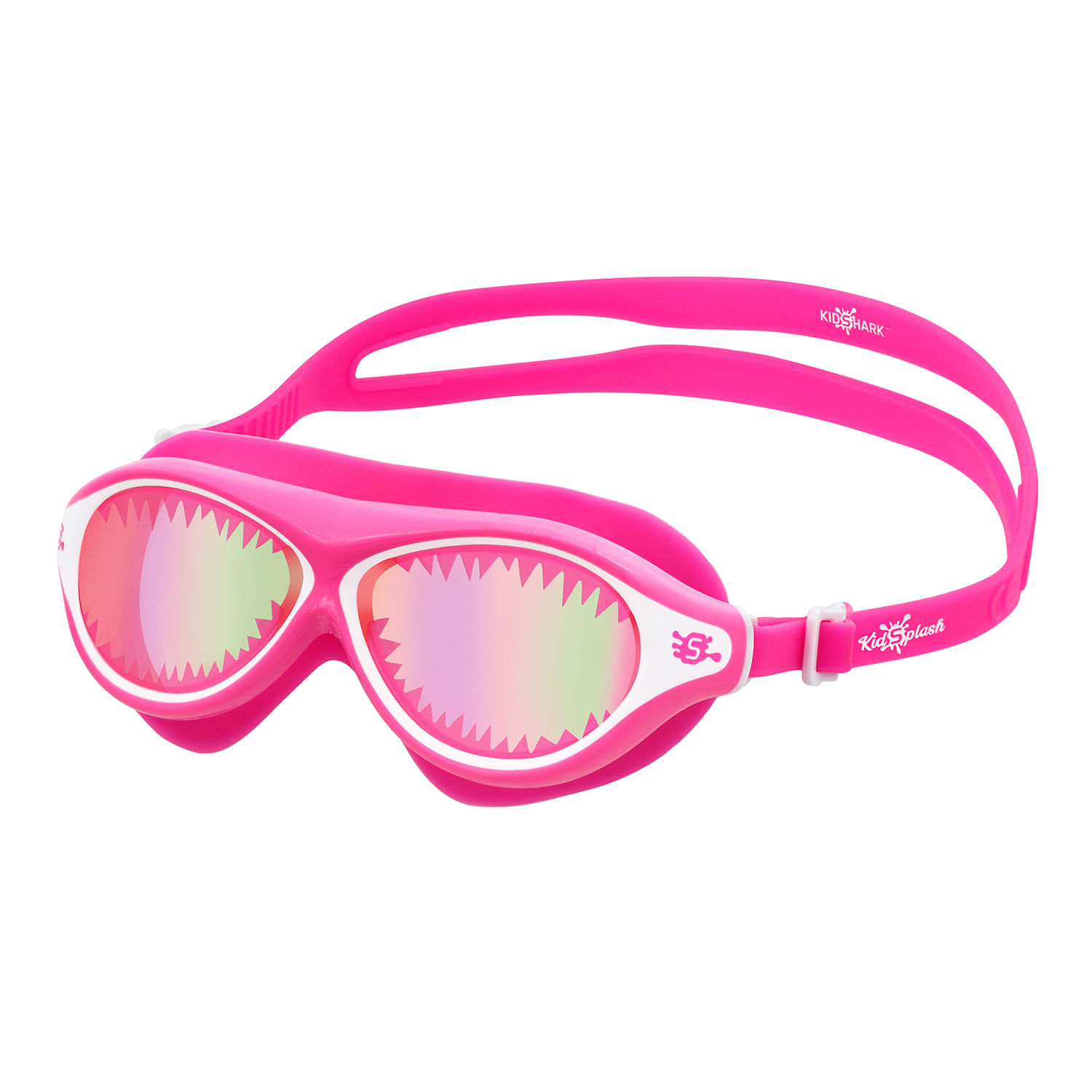 Miniatura Óculos De Natação Infantil Tipo Mascara Kidshark Speedo - PINK ROSA ESPELHADO ÚNICO