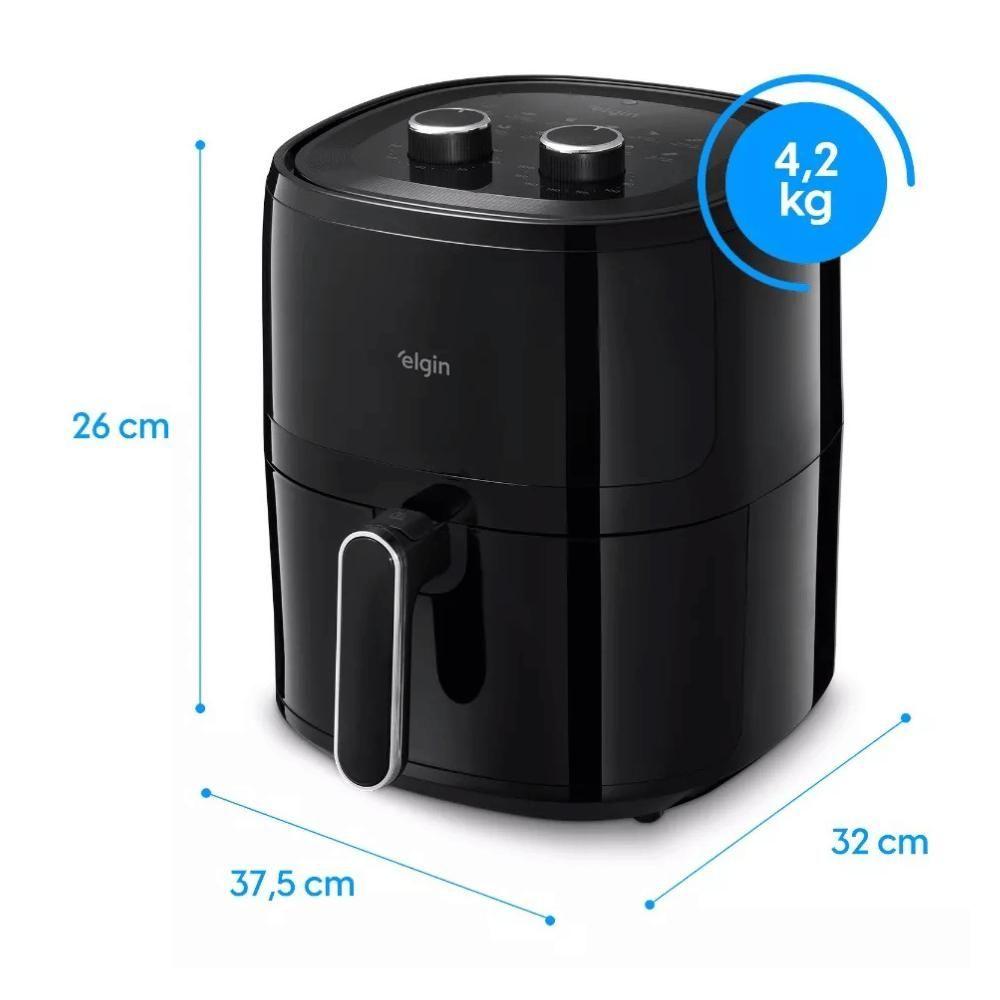 Miniatura Fritadeira Air Fryer Elgin Space 5 Afc50 5l 110V