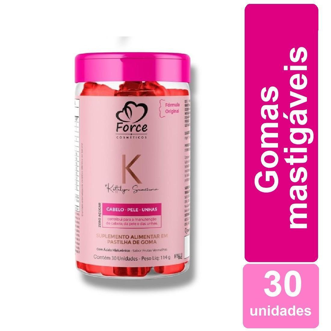 Miniatura Suplemento Kettelyn Suassuna Vitaminas Cabelo, Pele E Unhas