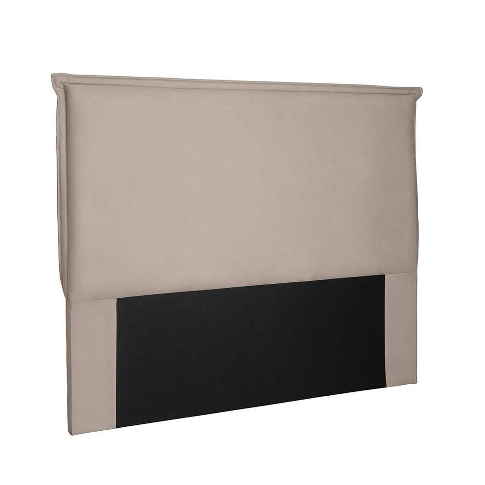 Miniatura Cabeceira Garden Cama Box King 195 Cm Suede Bege