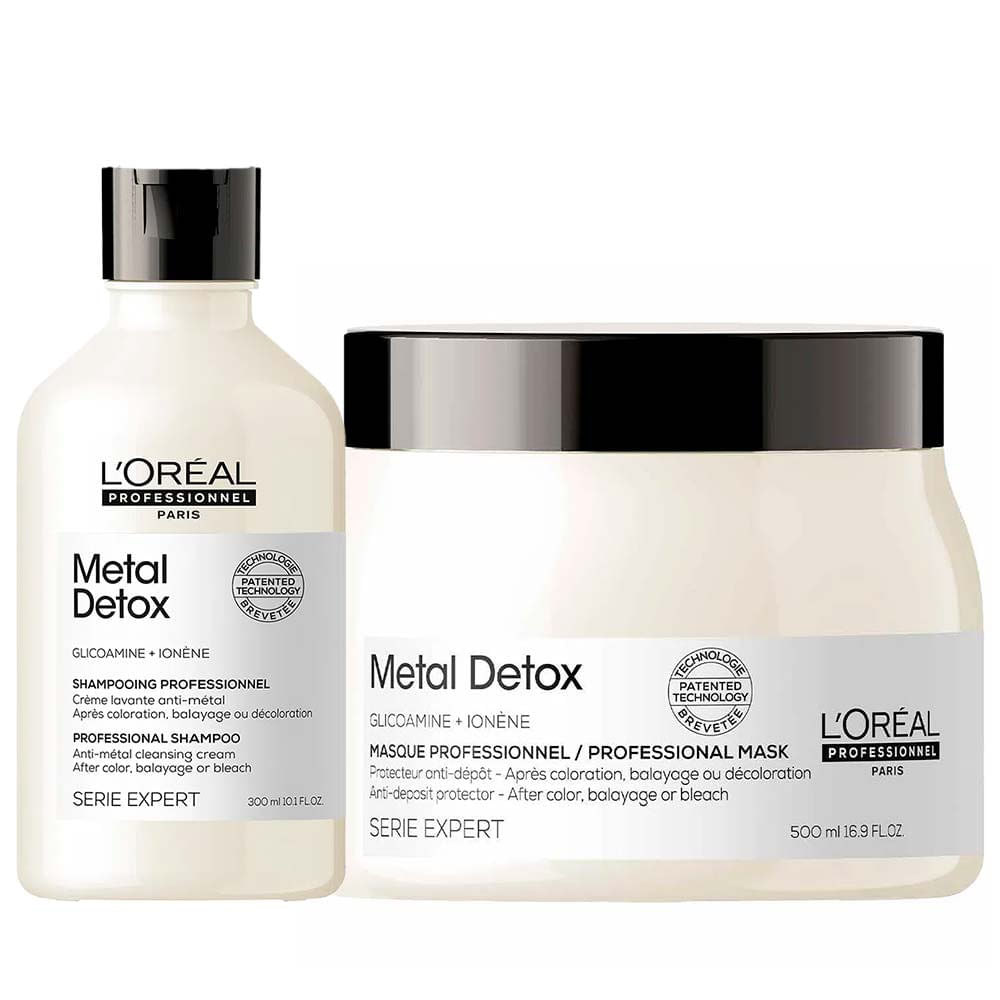 Miniatura L'Oréal Professionnel Metal Detox Kit Shampoo + Máscara Kit