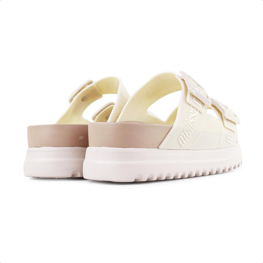 Miniatura Sandália Melissa Cozy Slide M Lover Platform Feminina Bege / Nude - 33/34