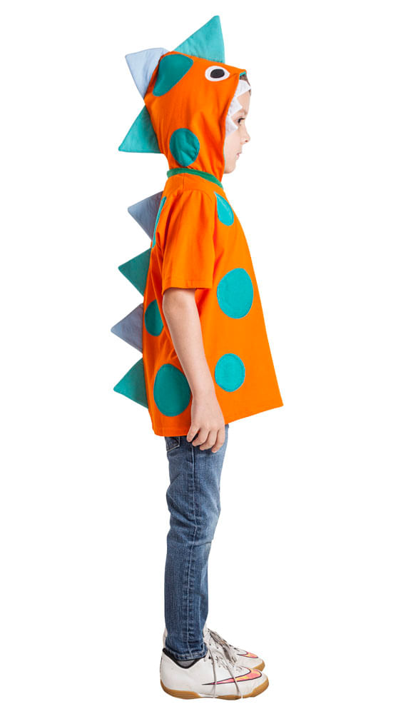 Miniatura Camiseta Dani Lessa de Capuz Dinossauro P