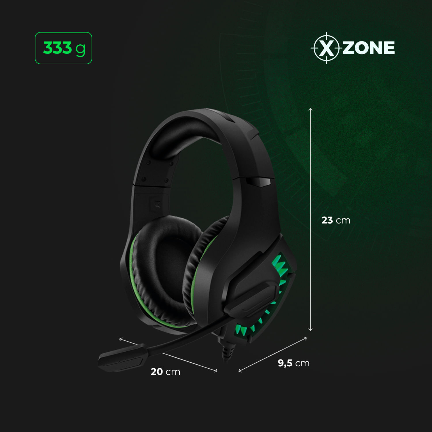 Headset Gamer Xzone GHS-03 HEADSET GHS-03 NA P3