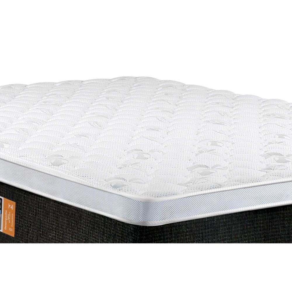 Miniatura Colchão Queen Espuma D45 Black White Air Euro Pillow (158X198X23) - Castor