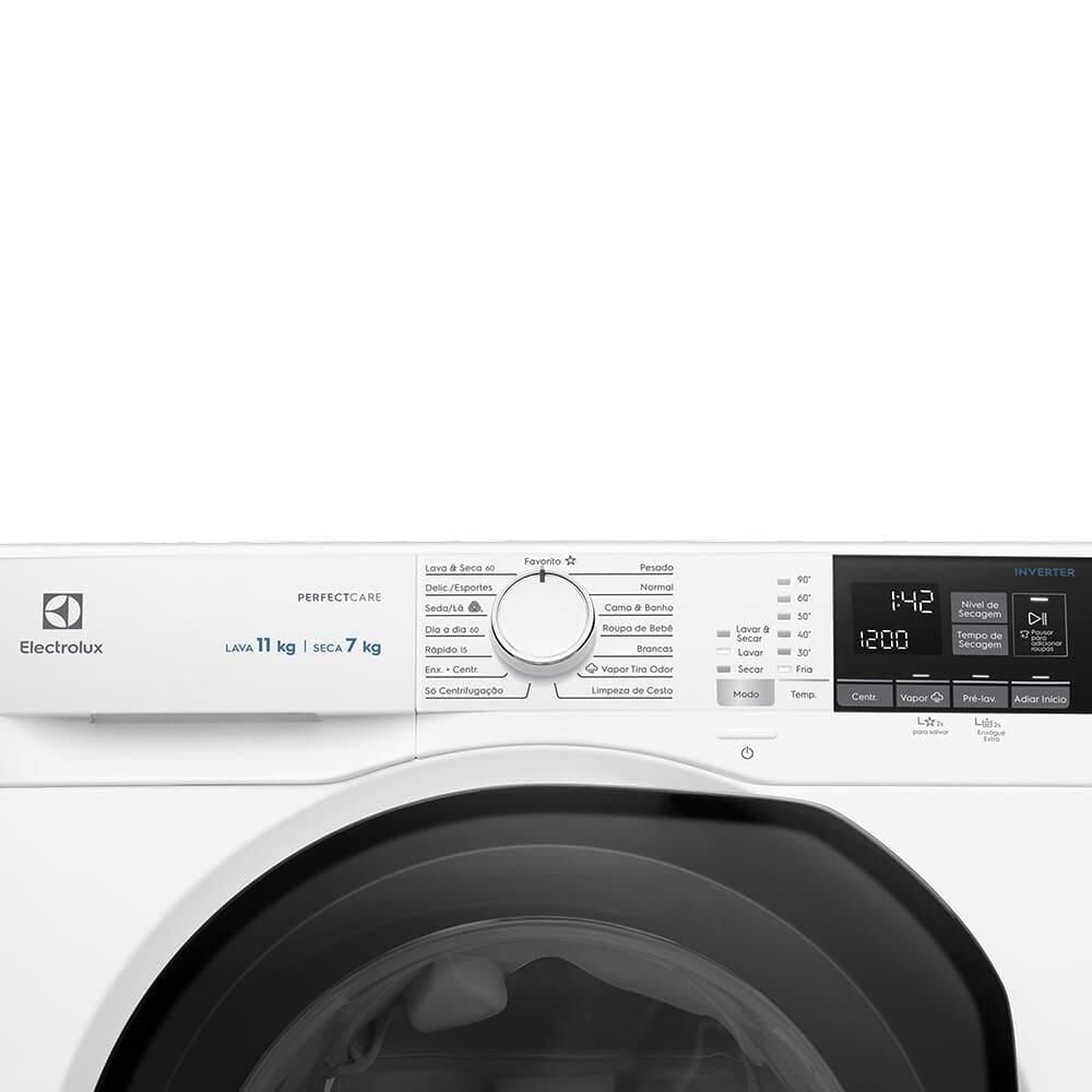 Miniatura Lava e Seca Electrolux Perfect Care Front Load 11Kg Branca LSP11 220