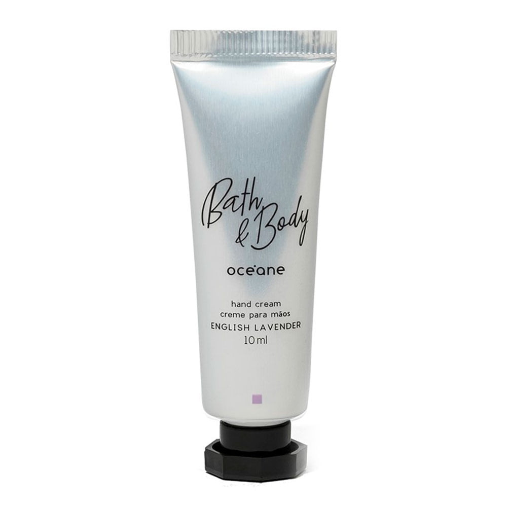 Miniatura Creme Hidratante para Mãos Océane – English Lavender Hand Cream 10ml
