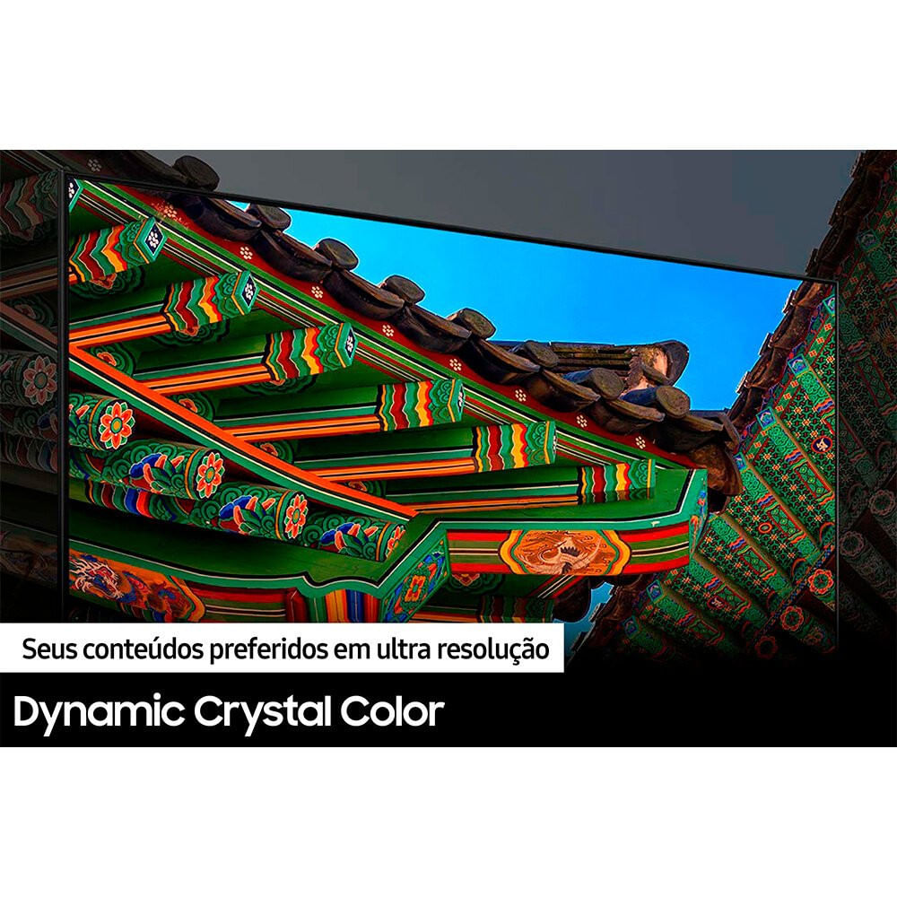 Smart TV UN85DU8000GXZD 85 Polegadas Crystal UHD 4K Samsung 18596-21-02217 - Preto - Bivolt