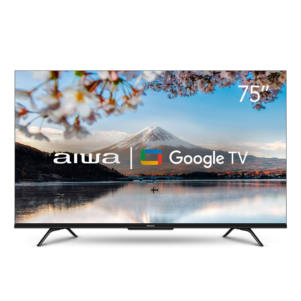 Miniatura Smart TV AIWA 75” GOOGLE TV 4K Comando de voz Dolby Vision&Atmos BIV
