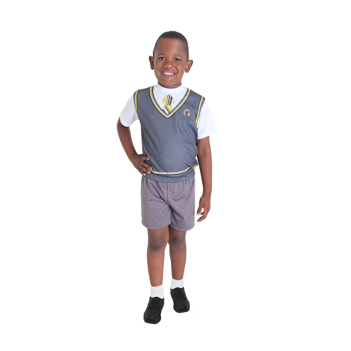 Miniatura Fantasia Carrossel Masculino Infantil - Cinza P