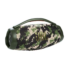 Miniatura Caixa de Som JBL Boombox 3 BR Squad com Bluetooth e Certificação IP67 resistente à água - Camuflada