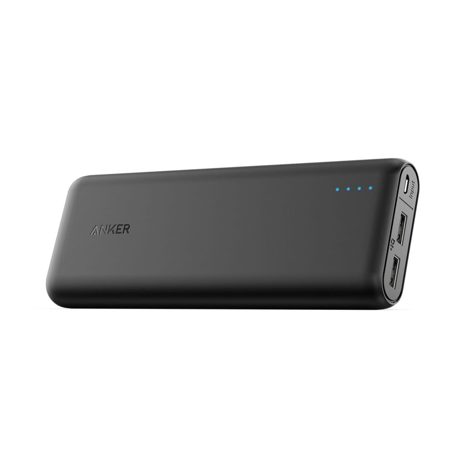 Miniatura Carregador Portátil Powerbank Anker 20100Mah 2 Usb Rápido Usb - Carregador para celular e tab. - Portátil - Anker - 5 v