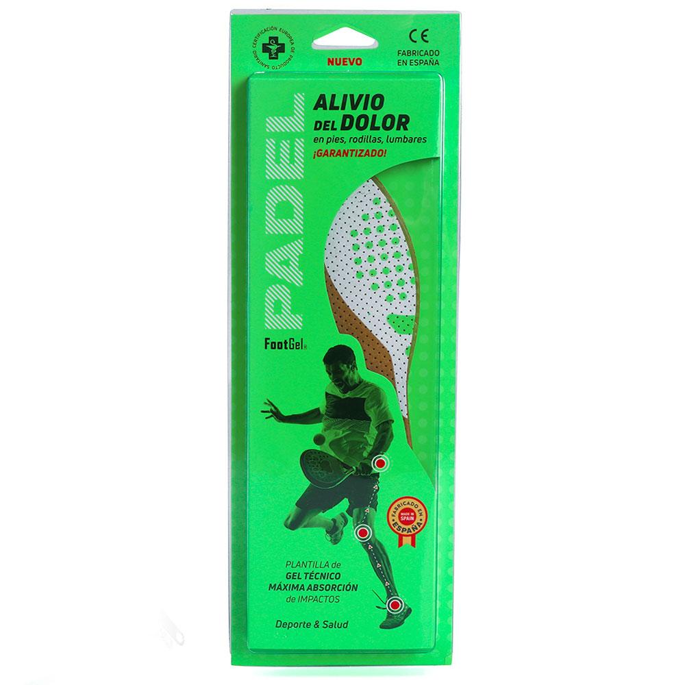 Miniatura Palmilha de Gel Footgel Padel 41 ao 45 Marrom