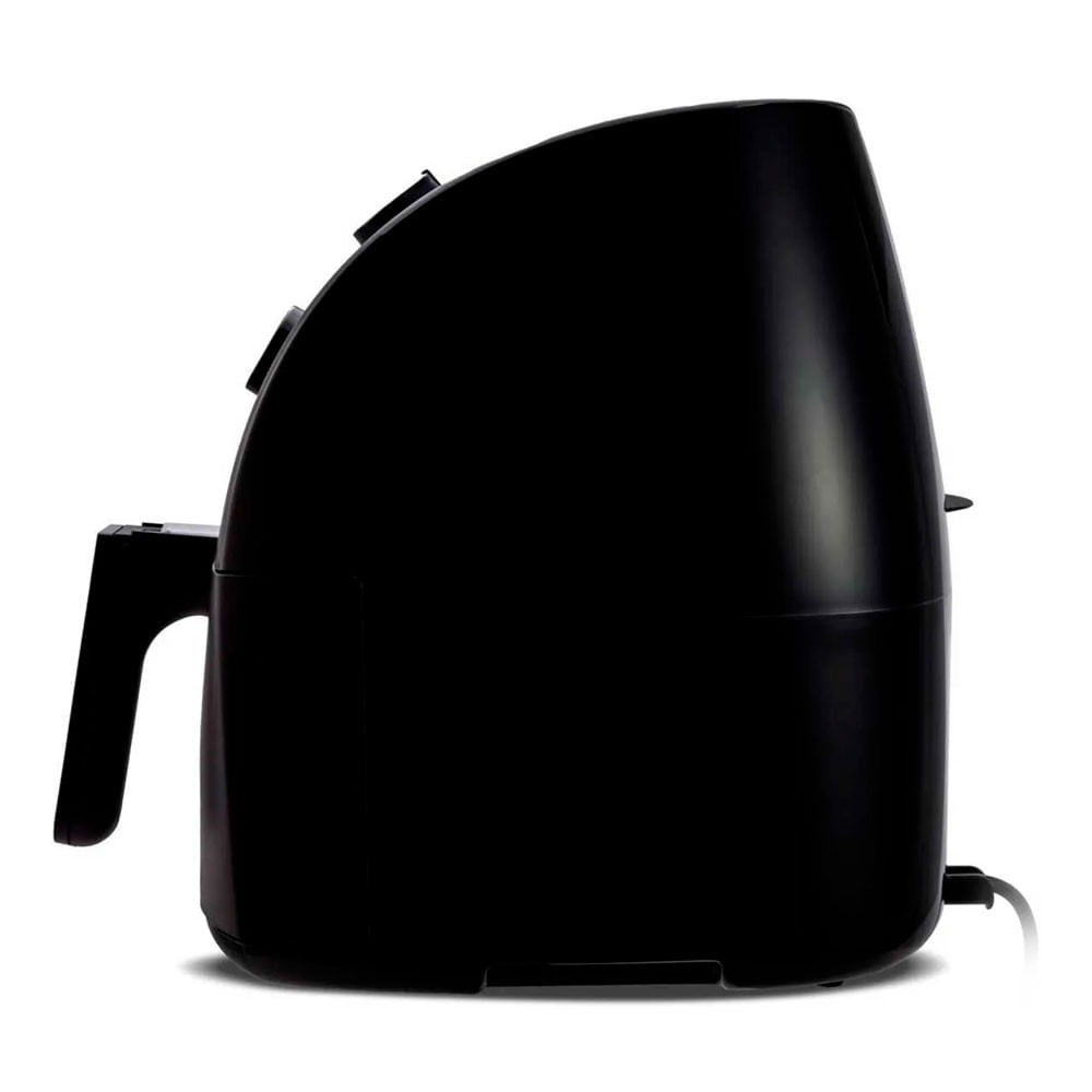 Miniatura Fritadeira Elétrica Sem Óleo Air Fryer Britânia 5.5L 1500W BFR50 Redstone com Inox Preto - 110V