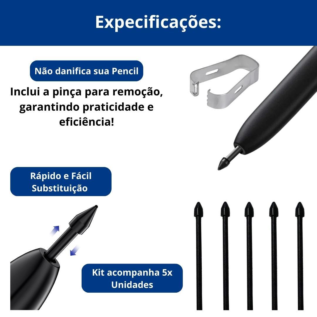 Miniatura 5 Pontas De Substituição S Pen Para Tab S9 X718U 2023