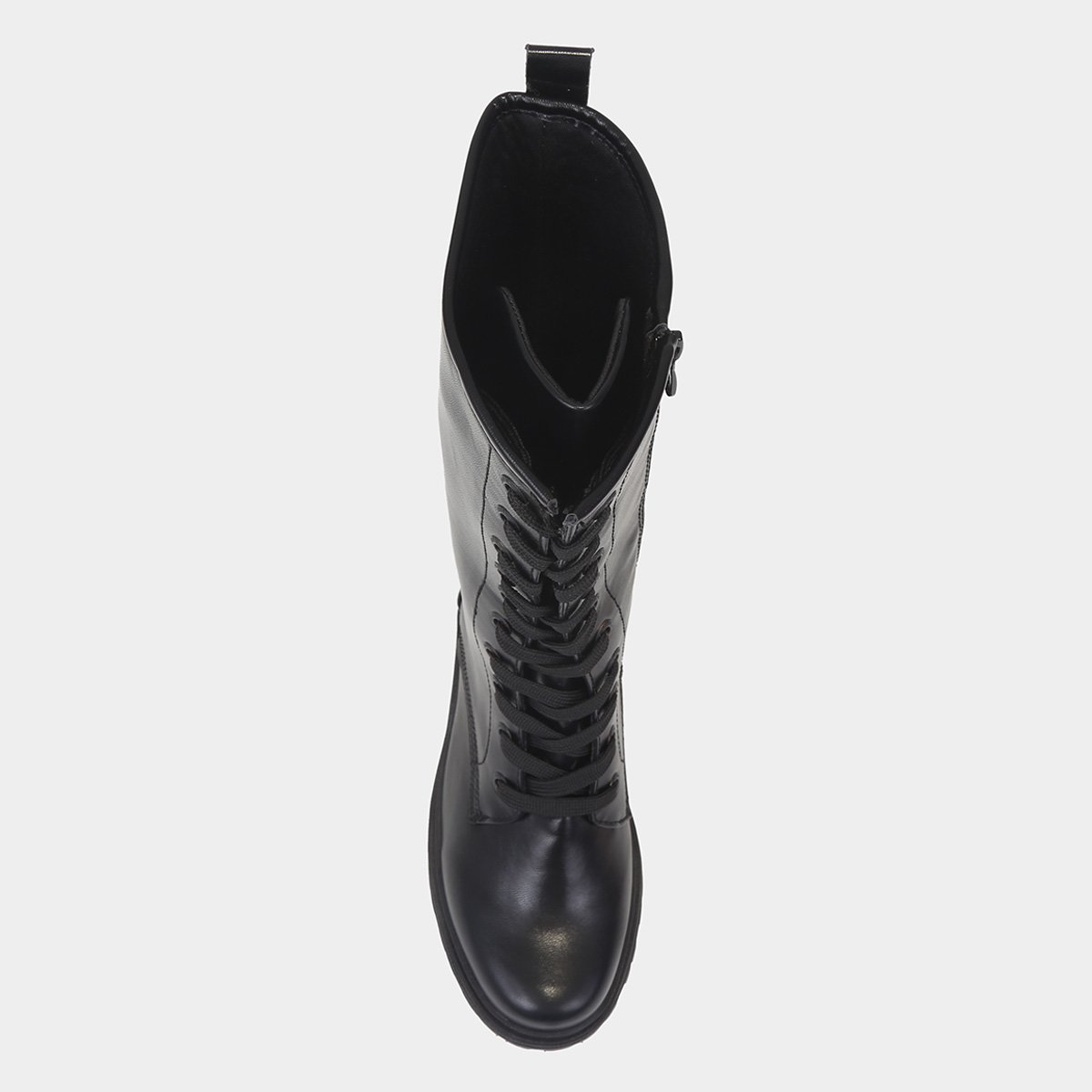 Miniatura Bota Mooncity Cano Alto Feminina Preto - 34