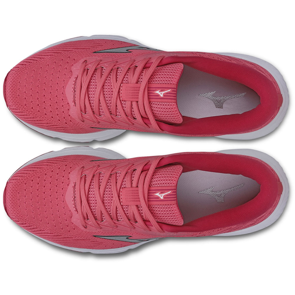 Miniatura Tênis de Corrida Feminino Mizuno Goya Vermelho - 34