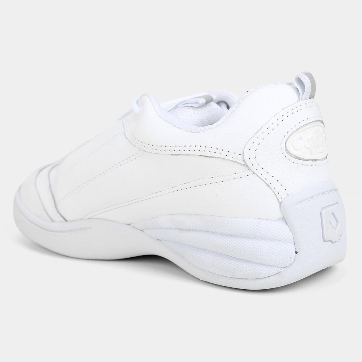 Miniatura Tenis Qix Contest Couro Masculino Branco - 37