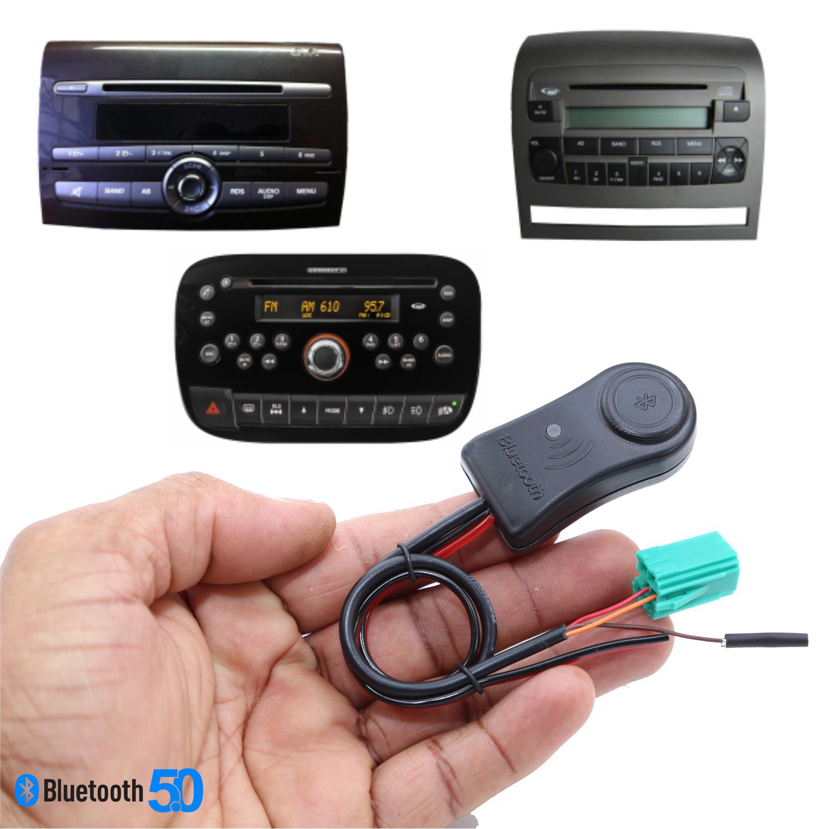 Miniatura Adaptador Bluetooth Carro Para Radio Original Fiat Bravo