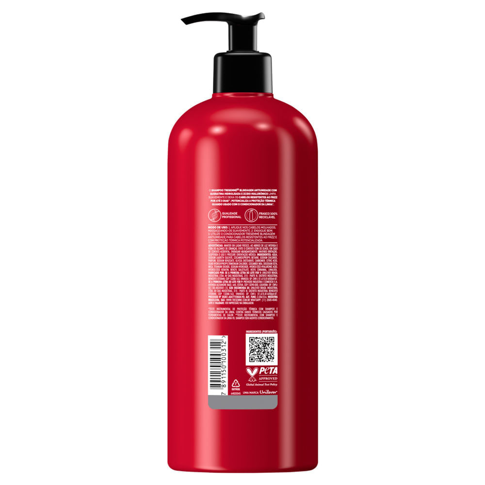 Miniatura Shampoo TRESemmé Blindagem Antiumidade 650ml