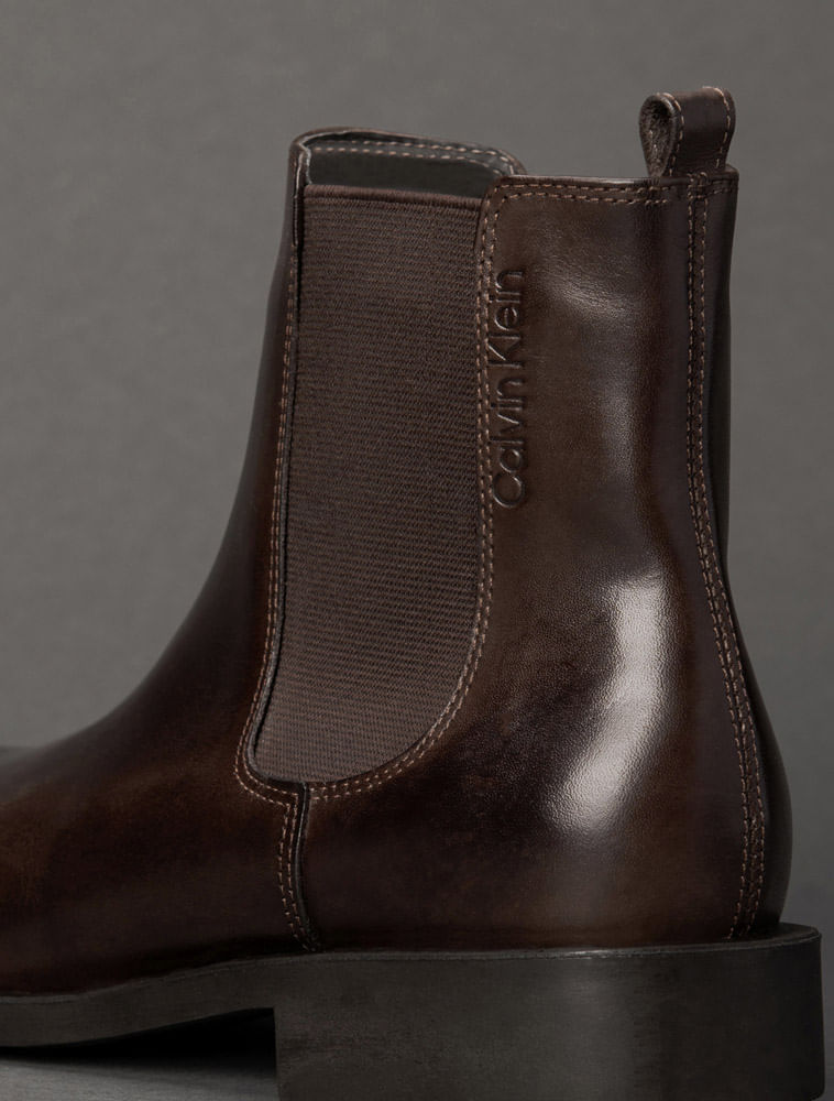 Miniatura Bota Masculina Chelsea Calvin Klein - Cafe Bota Masculina Chelsea Calvin Klein Cafe 37