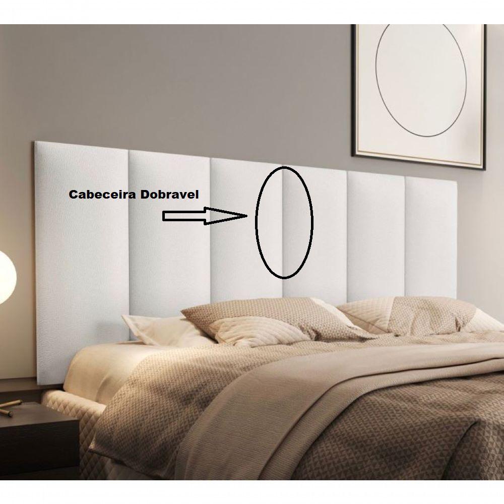 Miniatura Painel De Cabeceira Lalus Areia 001 Dobravel - D&v - Lm Moveis