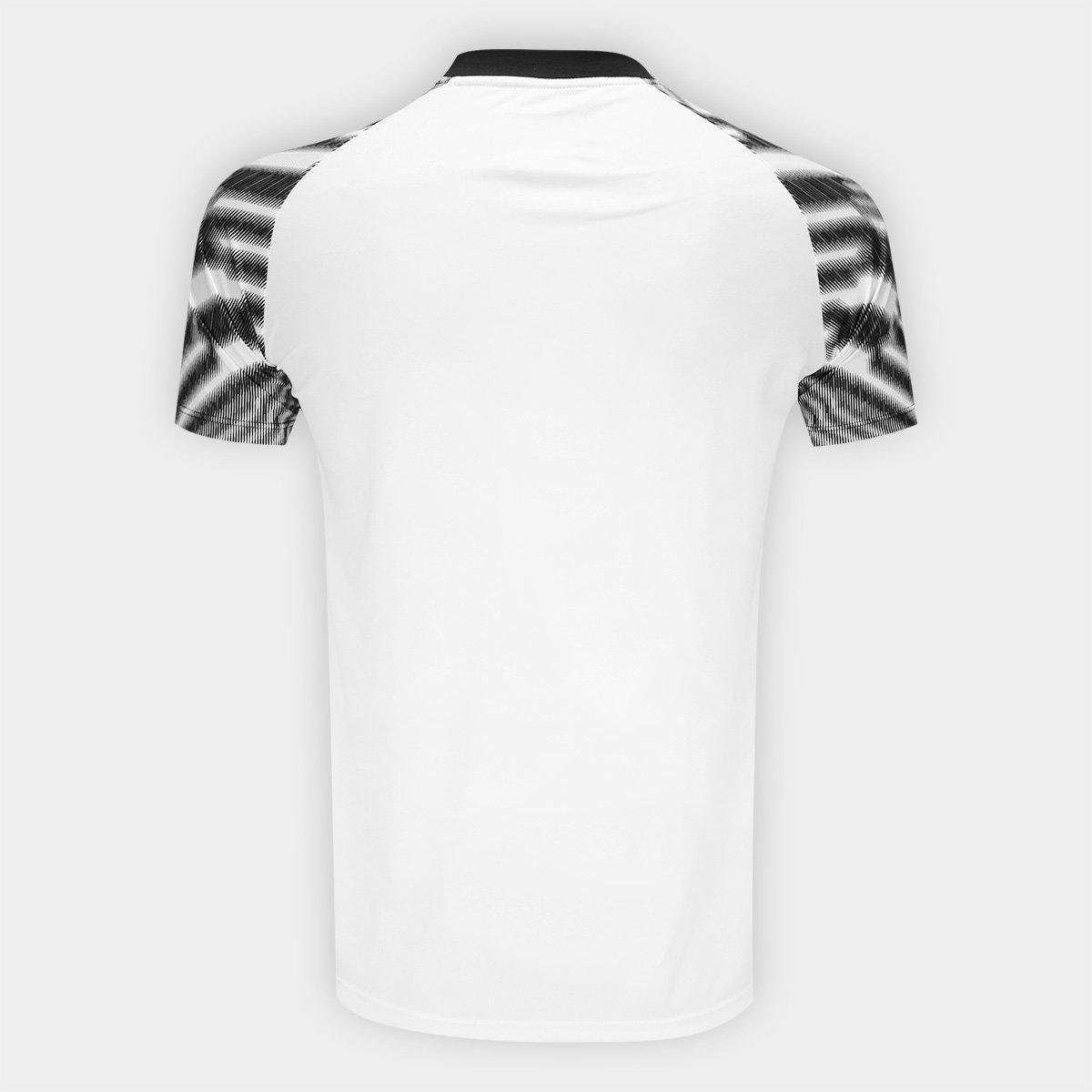 Miniatura Camisa Corinthians Masculina Branco - EGG