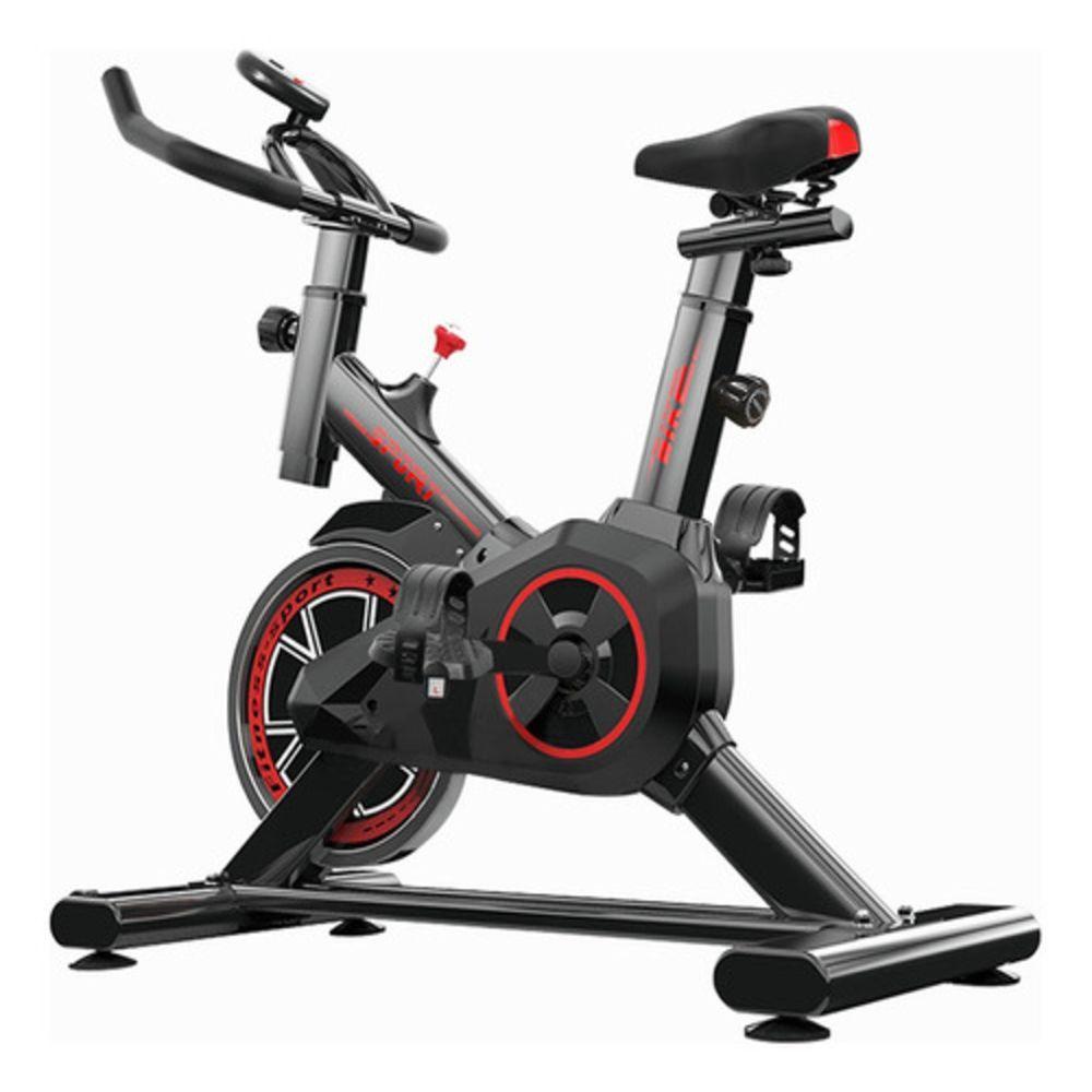 Miniatura Bike Ergométrica Jc-5000 Com monitor Cardiaco Inercia 3kgs Carga Maxima 100kg Preto