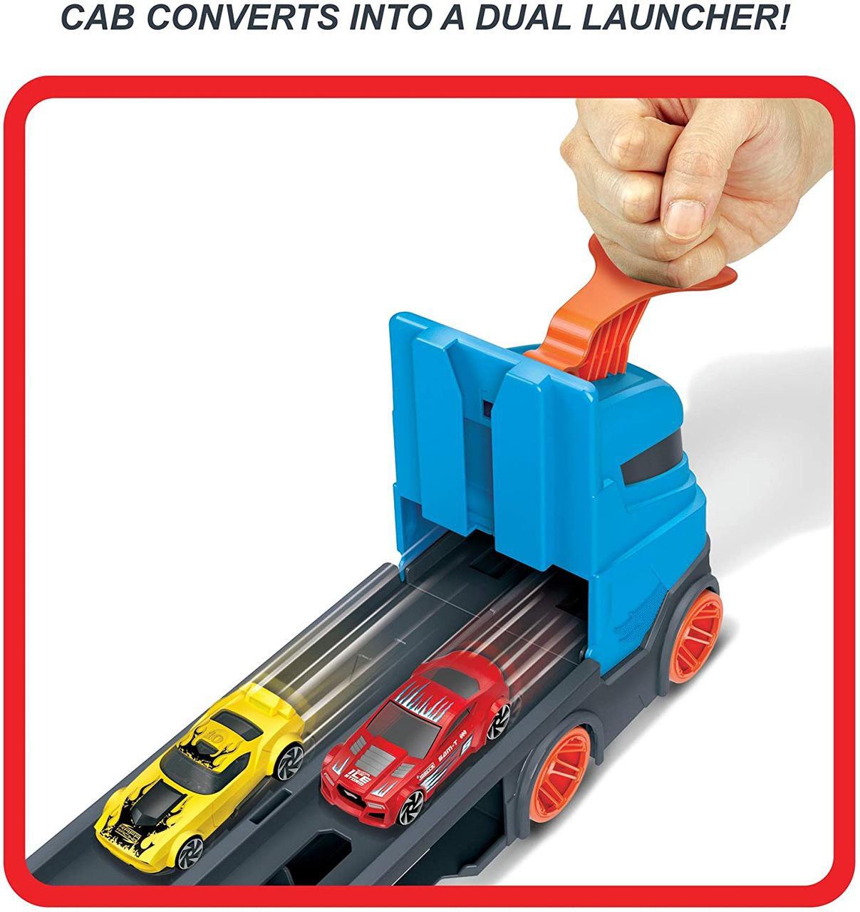 Miniatura Hot Wheels Caminhão Pista Com Carrinhos - Mattel Gvg37