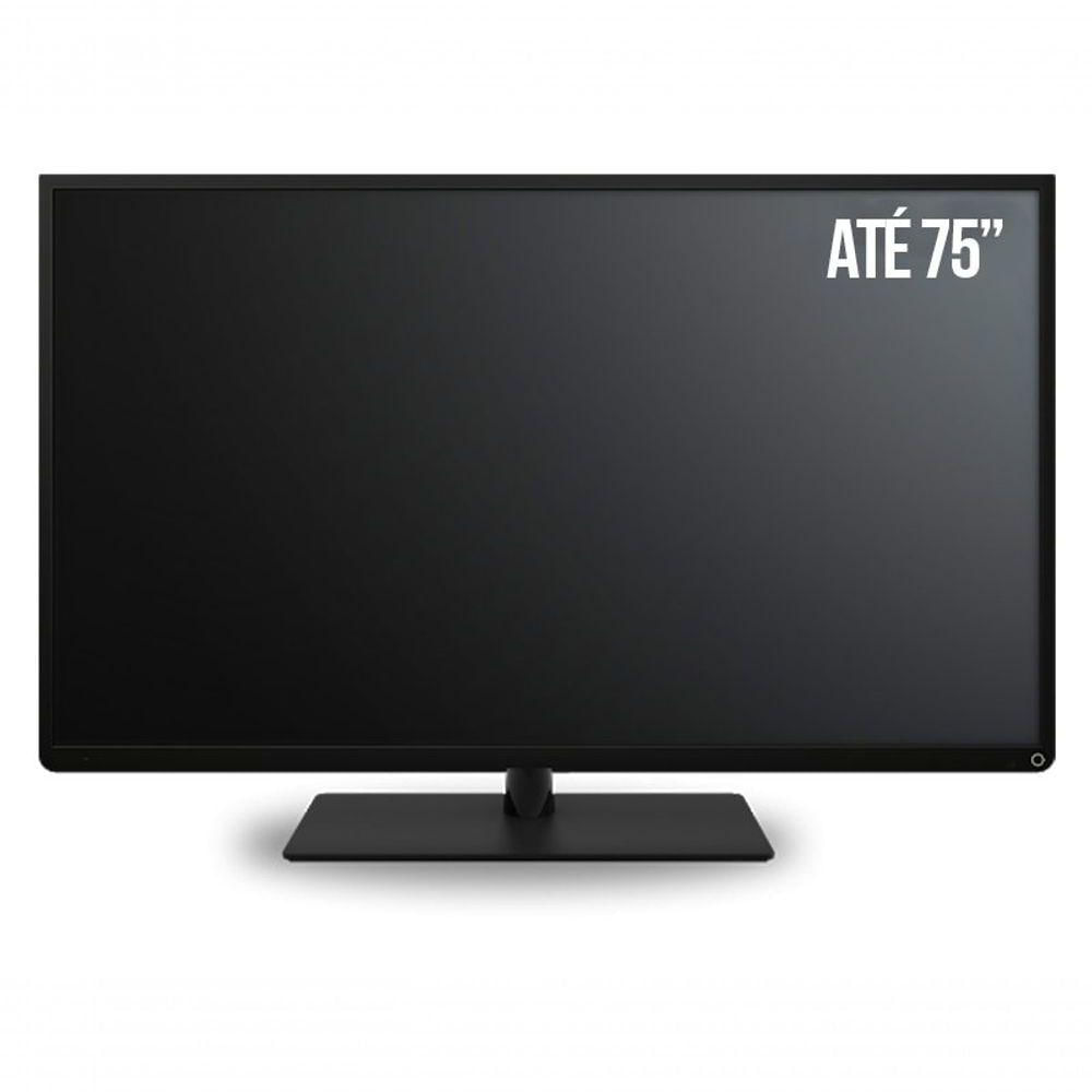 Miniatura Painel Piso-teto Para Tv 75 Polegadas Goiânia Naturale