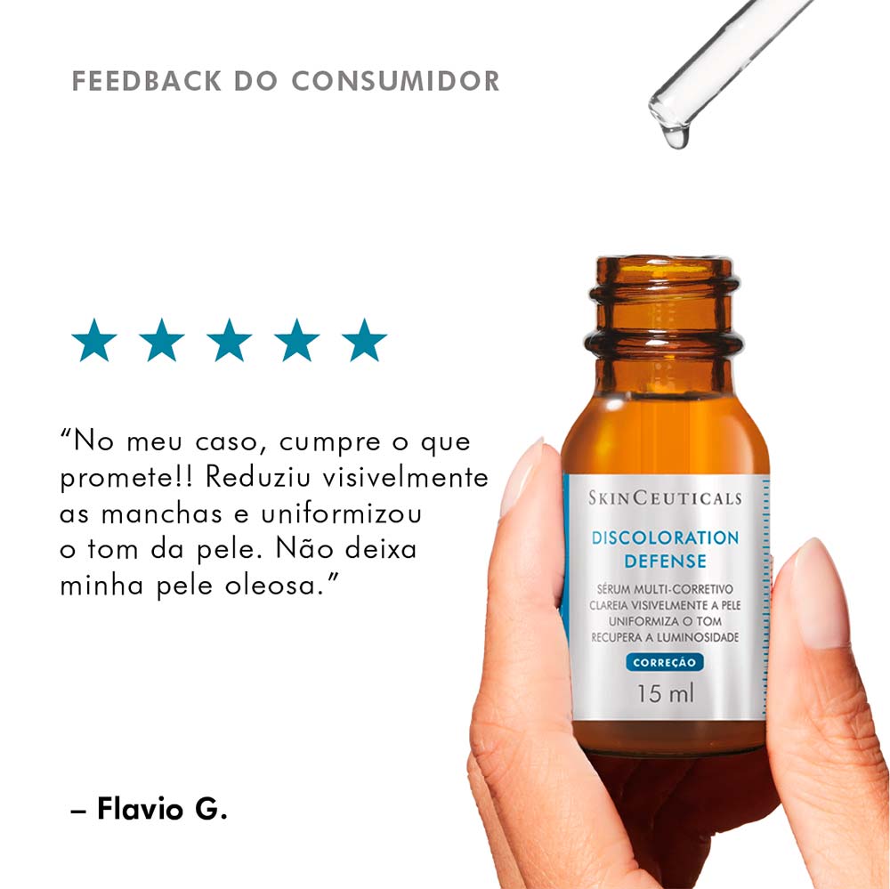 Miniatura Sérum Multi-Corretor Skinceuticals - Discoloration Defense 15ml