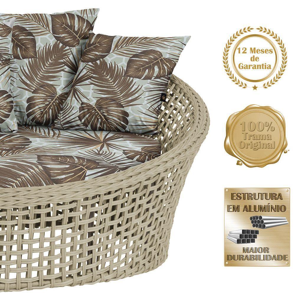 Chaise Hungria Pintura Fendi Corda Náutica E6 Trama Original Rami